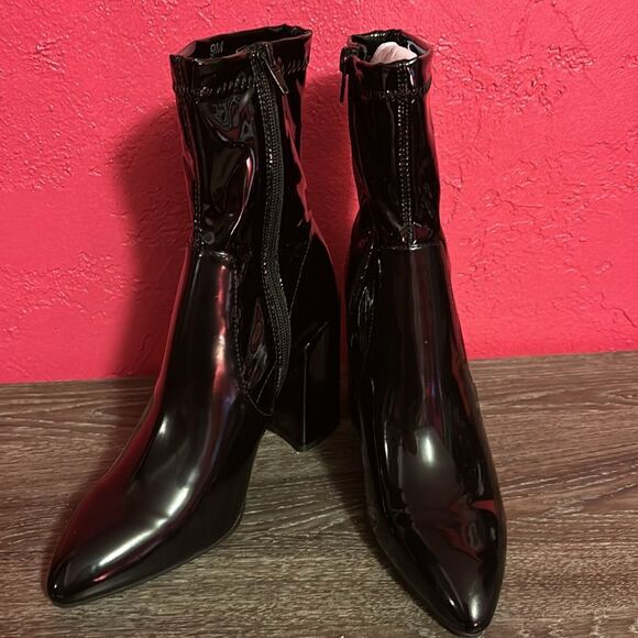 New Steve Madden Multiply whimsigoth, punk black boot. Sz 9. - Picture 2 of 15